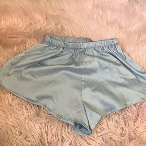 Silk PJ shorts